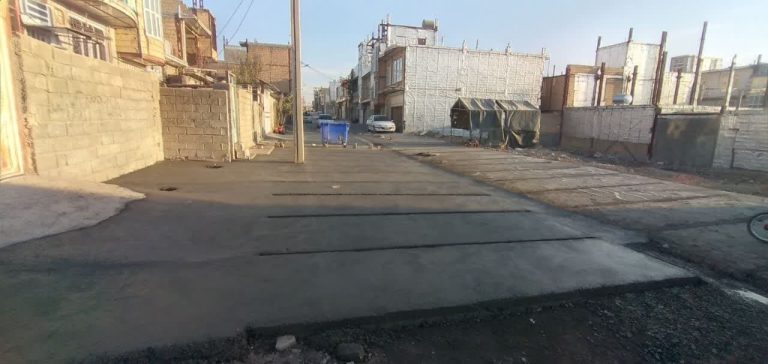 آسفالت ۴۰هزار متر مربع آسفالت معابر تازهآباد