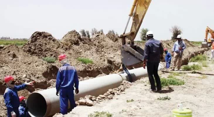 پیشرفت ۷۵درصدی آبرسانی به ۲ روستای ثلاثباباجانی