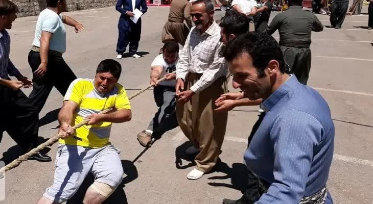 برگزاری جشنواره بازیهای بومیمحلی بلندهمتان در ثلاث باباجانی