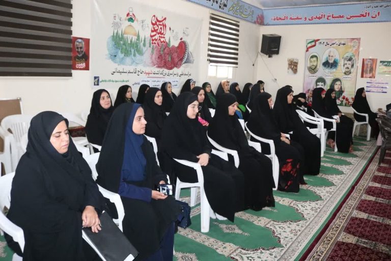 مادران و همسران پاسدار در ثلاثباباجانی تجلیل شدند