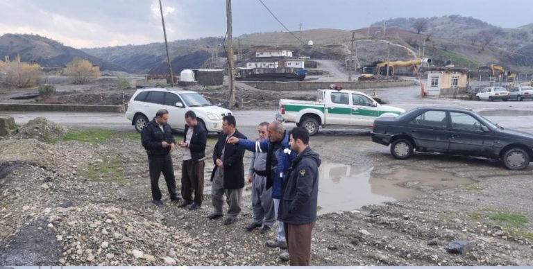 بازدید بخشدار مرکزی ثلاث باباجانی از روستای قالیچه