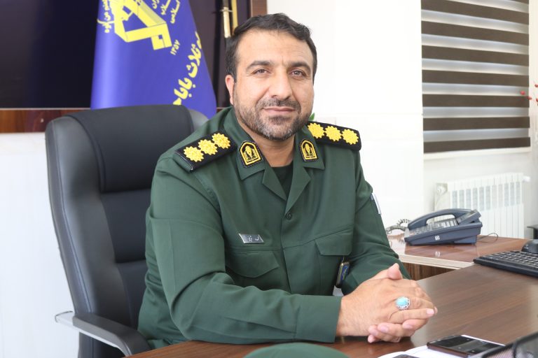 دعوت فرمانده سپاه ناحیه شهرستان ثلاث باباجانی