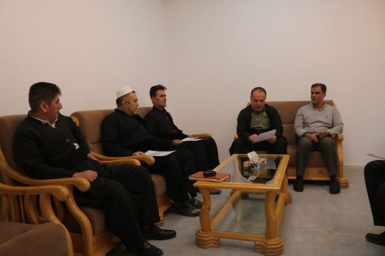 برگزاری جلسه پرداخت زکات فطریه وکفارات در ثلاث باباجانی