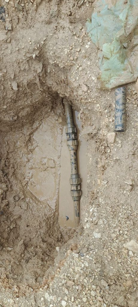 رفع شکستگی خط انتقال چند روستا در بخش مرکزی تازه آباد