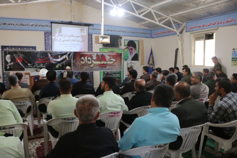 مراسم گرامیداشت ارتحال امام خمینی(ره) در ثلاث باباجانی برگزار شد