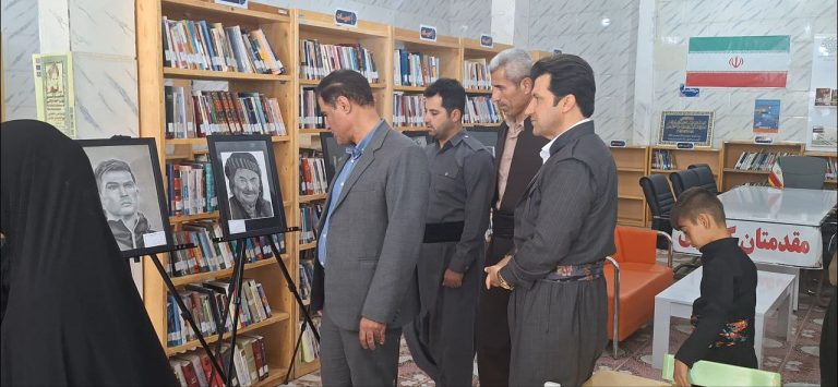 نمایشگاه نقّاشی در ثلاث باباجانی افتتاح شد