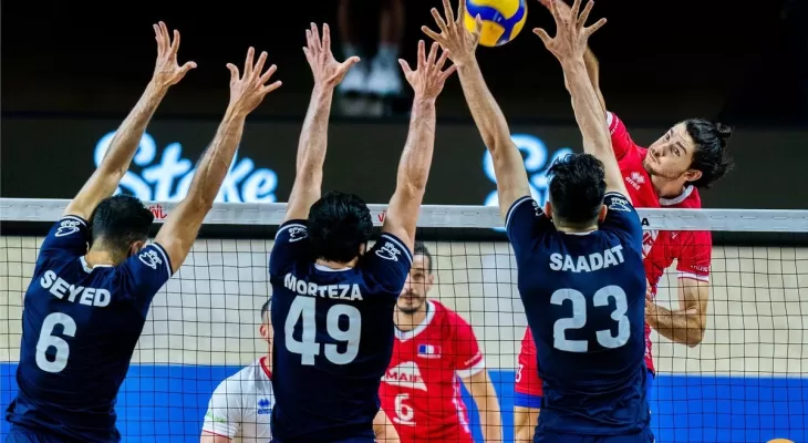 ایران در برابر فرانسه شکست خورد