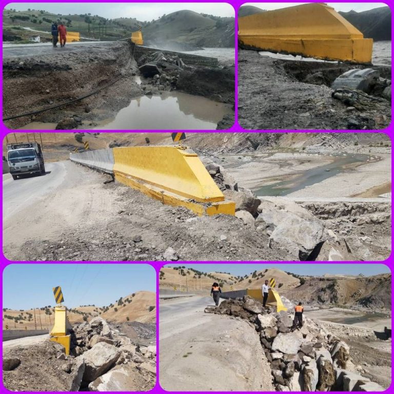 فعالیتهای راهداری و حمل و نقل جادهای شهرستان ثلاث باباجانی