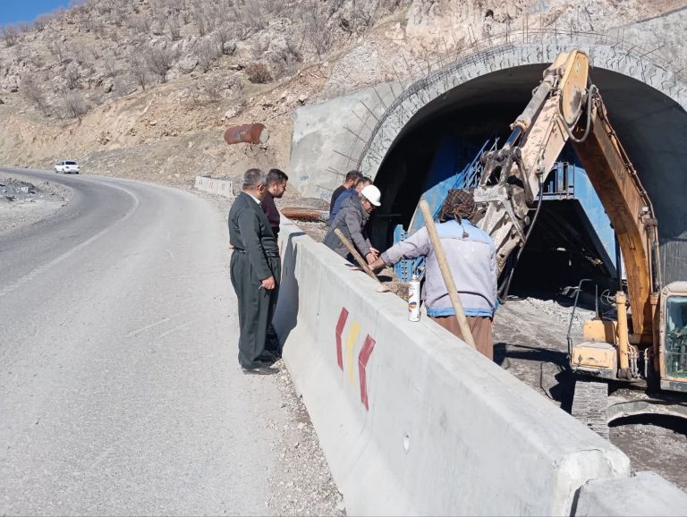 تونل سیاطاهر شهرستان ثلاث باباجانی