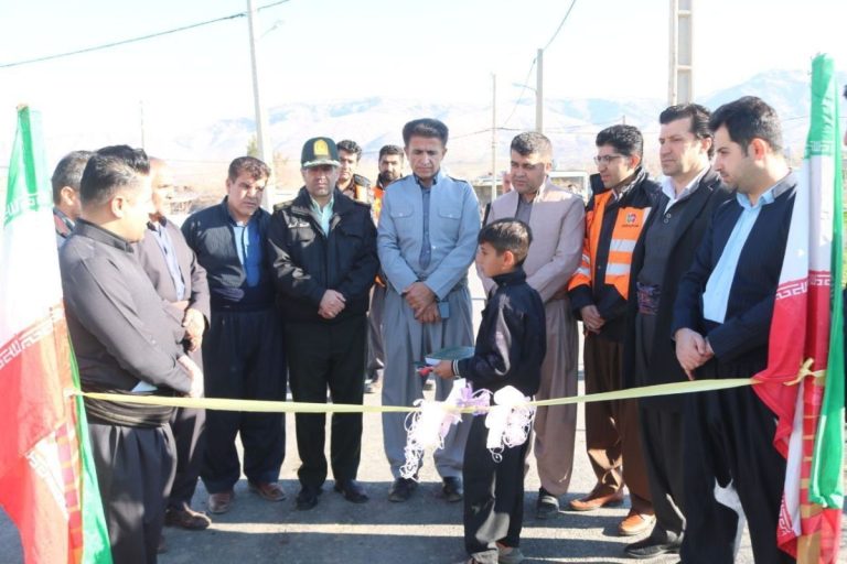 ه مناسبت دهه مبارک فجر امروز دوشنبه ۱۵بهمن ماه آیین افتتاح چندین پروژه در شهرستان ثلاث باباجانی