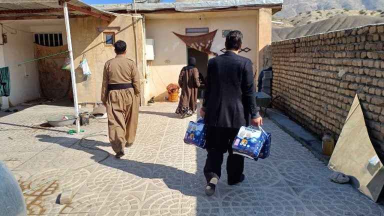 دیدار رئیس اداره بهزیستی شهرستان ثلاث باباجانی با مددجویان تحت پوشش ..