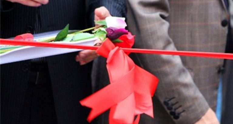 به مناسبت دهه مبارک فجر آیین افتتاح چندین پروژ در شهرستان ثلاث باباجانی