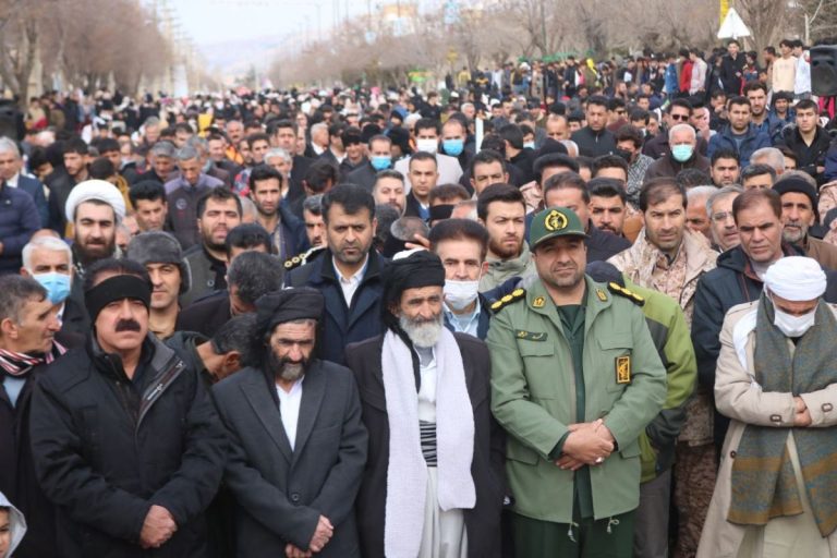 حماسه مردم شهرستان ثلاث باباجانی در ۲۲ بهمن؛ طنین فریاد وفاداری به انقلاب