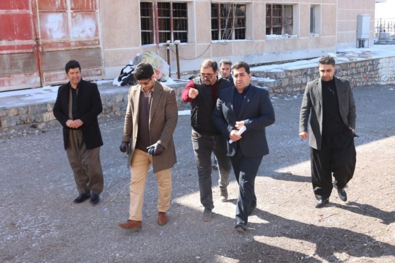 بازدید سرپرست فرمانداری شهرستان ثلاث باباجانی از بیمارستان ۳۲تختخوابی شهرستان ثلاث باباجانی