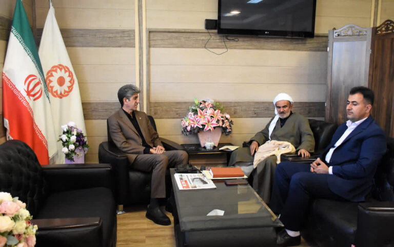 دیدار امام جمعه ثلاث باباجانی با مدیرکل بهزیستی کرمانشاه